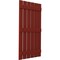 Ekena Millwork Americraft 6-Board, 3 Batten Exterior Real Wood Spaced Board-n-Batten Shutters, ARW401SB623X72MRH, PR ARW401SB623X72MRH - alternate 6